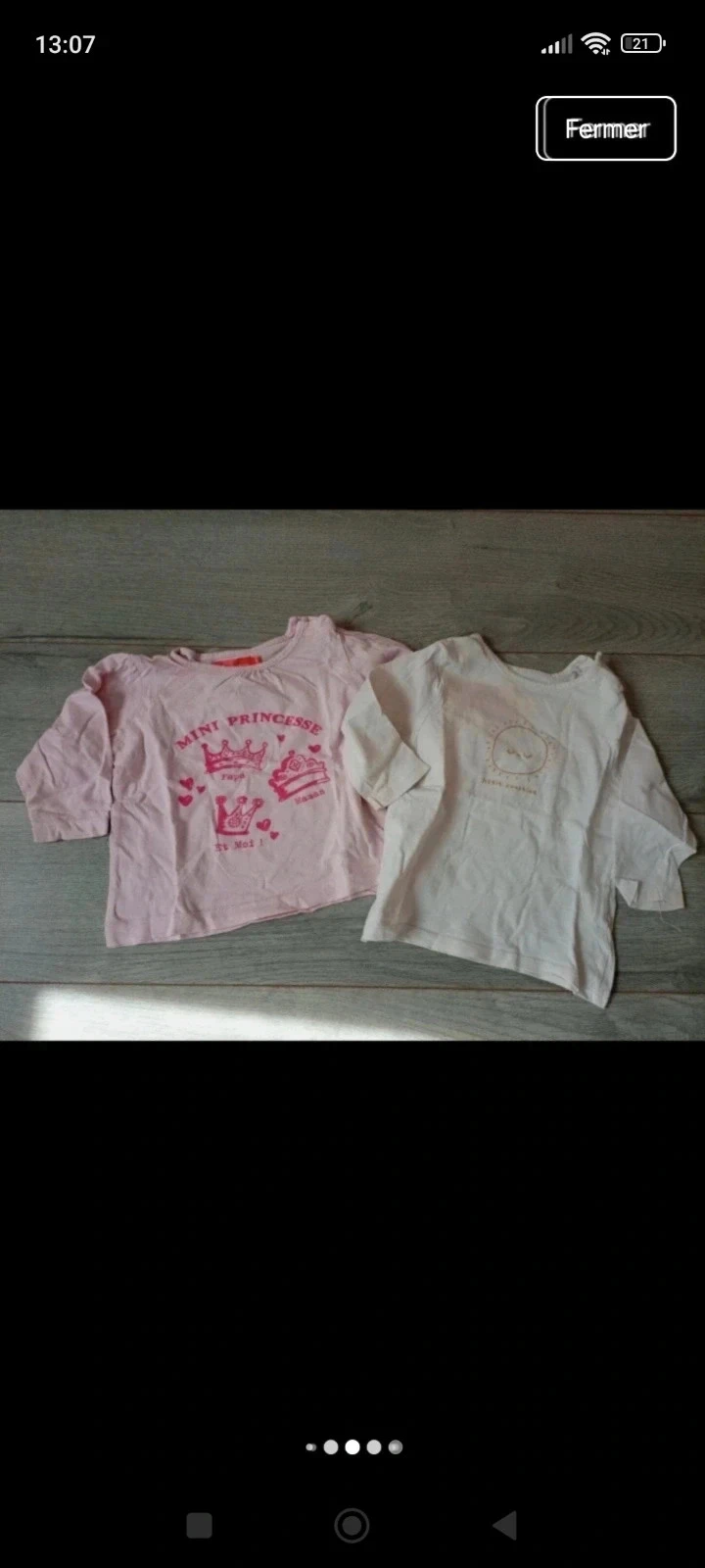 Lot de roupas para meninas 12 meses primavera verão – photo 8